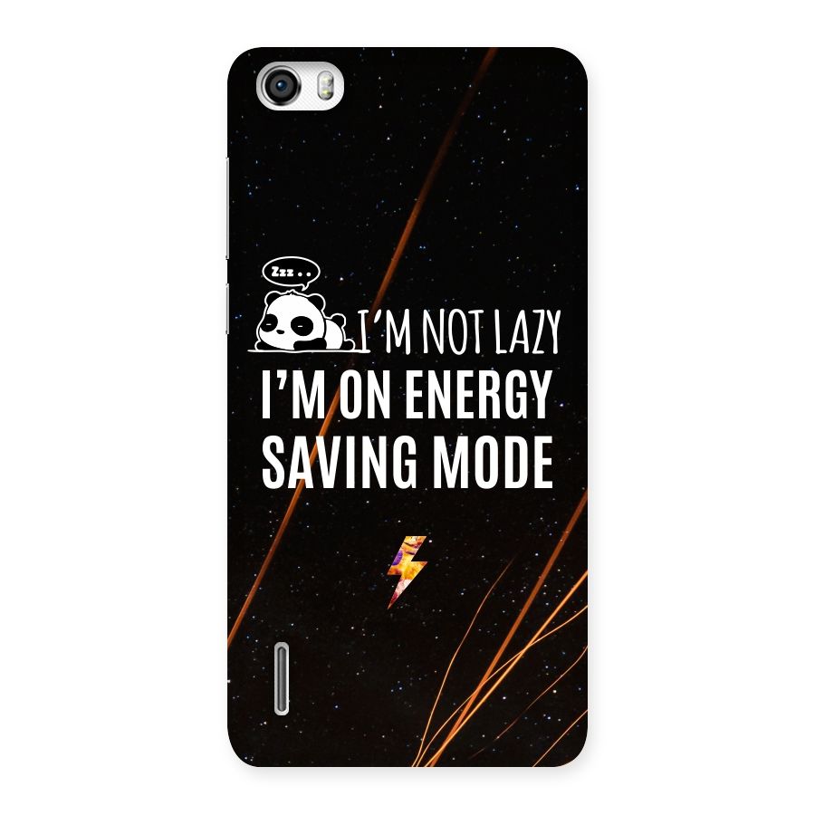 Energy Saving Mode Back Case for Honor 6