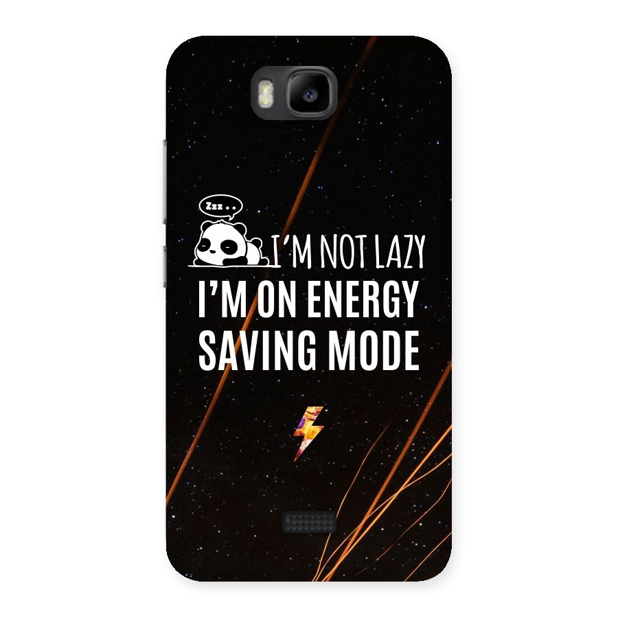 Energy Saving Mode Back Case for Honor Bee