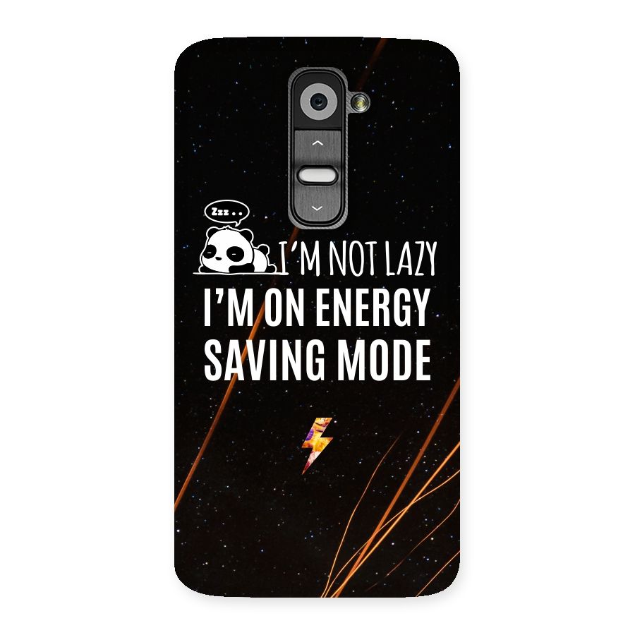 Energy Saving Mode Back Case for LG G2