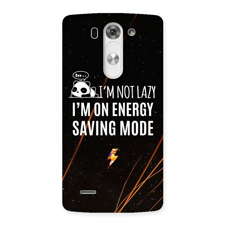 Energy Saving Mode Back Case for LG G3 Mini
