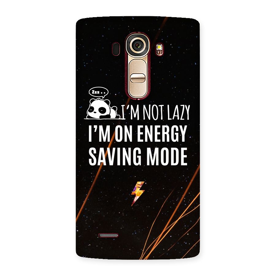 Energy Saving Mode Back Case for LG G4