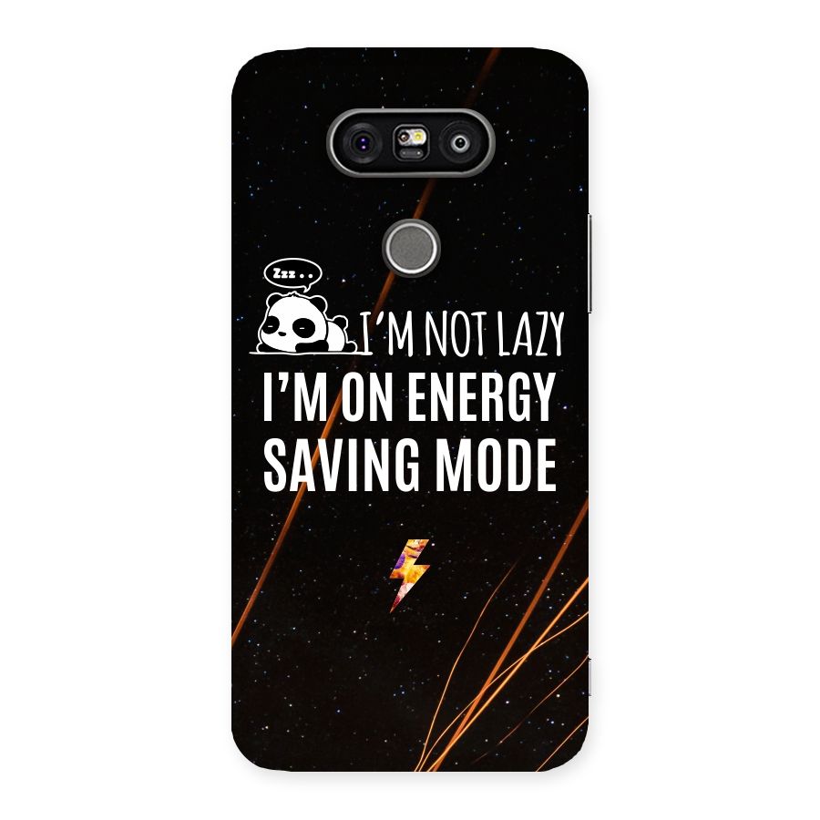 Energy Saving Mode Back Case for LG G5