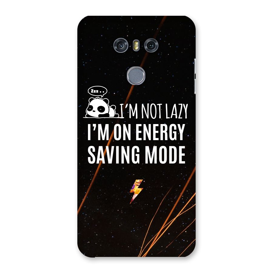 Energy Saving Mode Back Case for LG G6