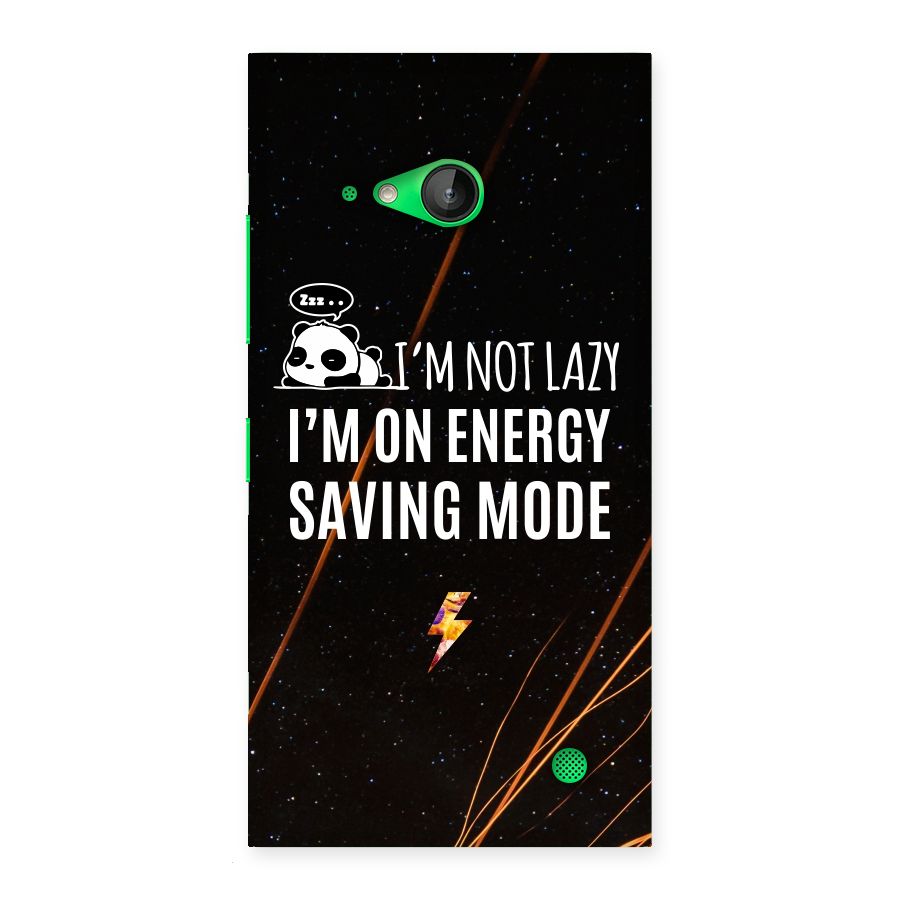 Energy Saving Mode Back Case for Lumia 730