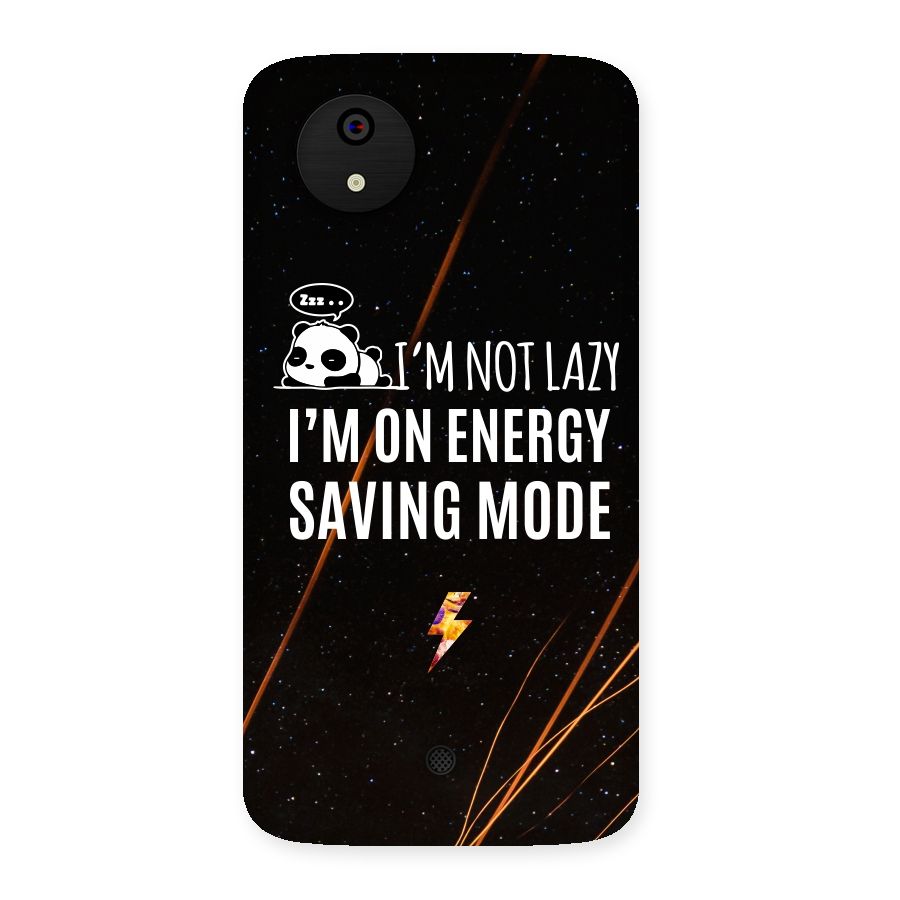 Energy Saving Mode Back Case for Micromax Canvas A1