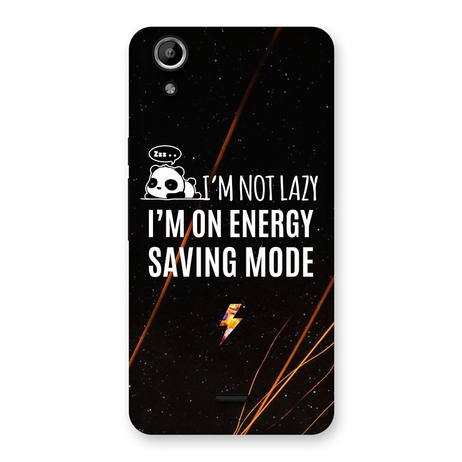 Energy Saving Mode Back Case for Micromax Canvas Selfie Lens Q345