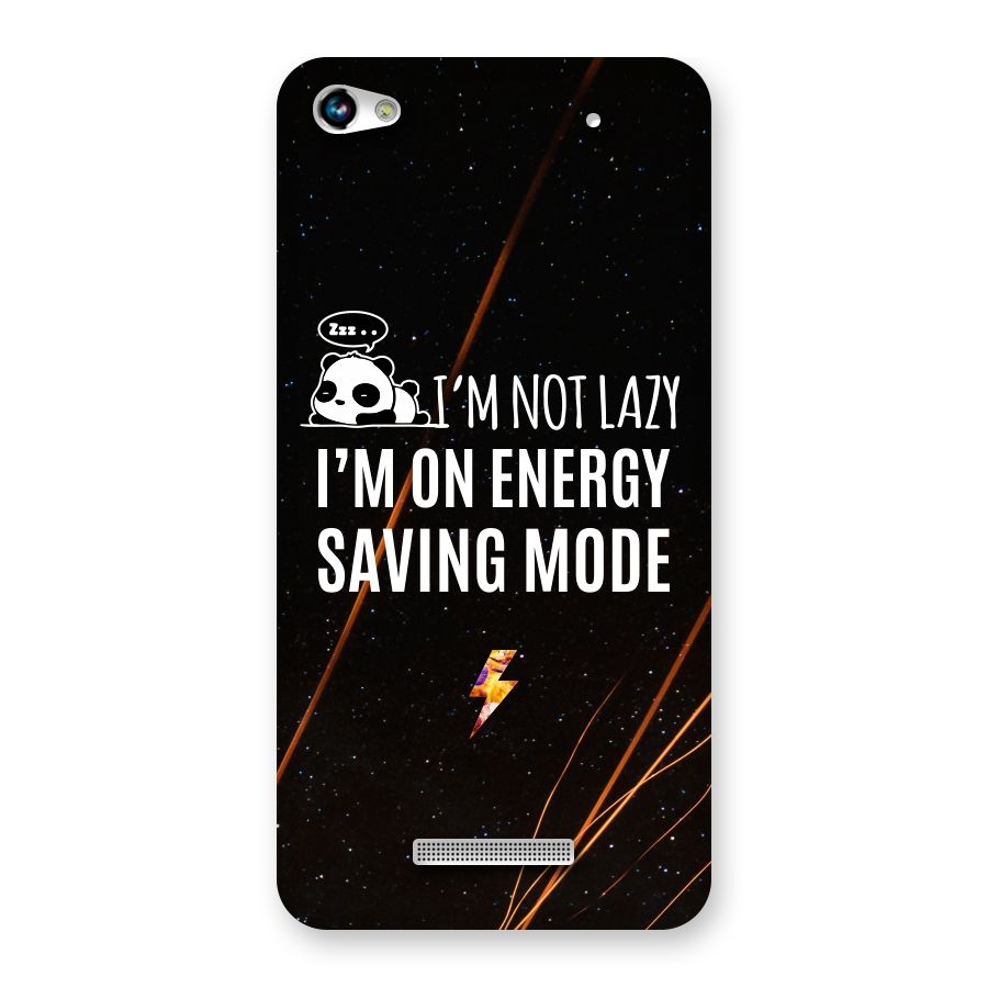 Energy Saving Mode Back Case for Micromax Hue 2