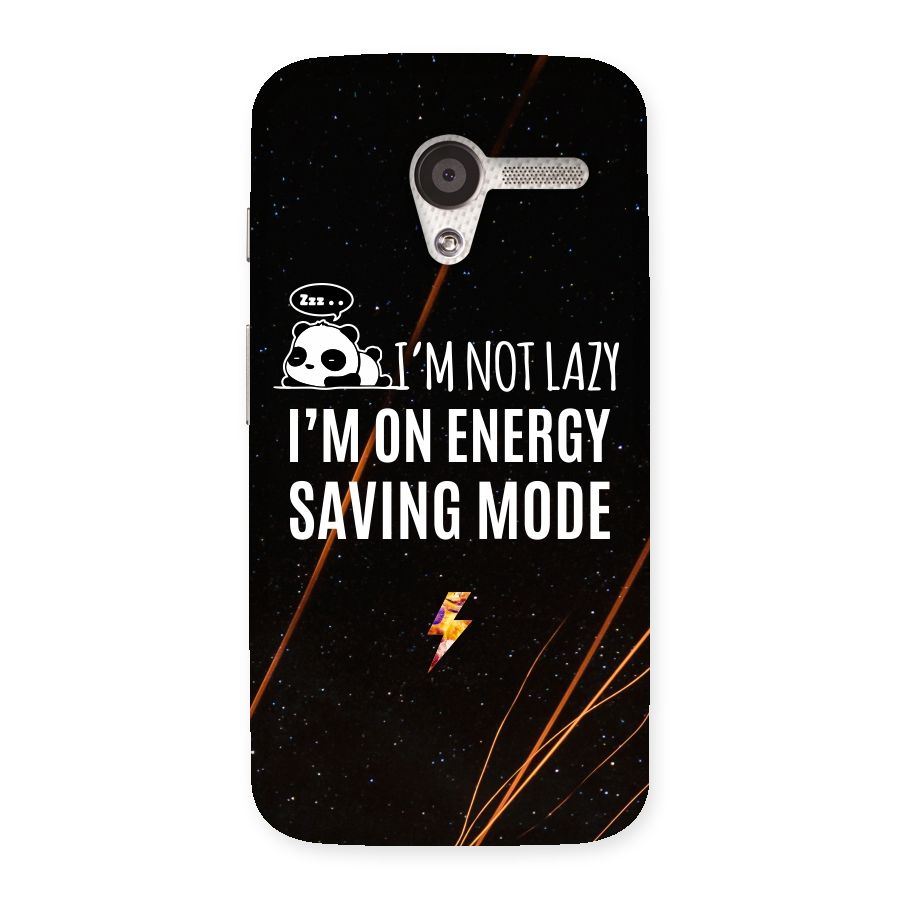 Energy Saving Mode Back Case for Moto X