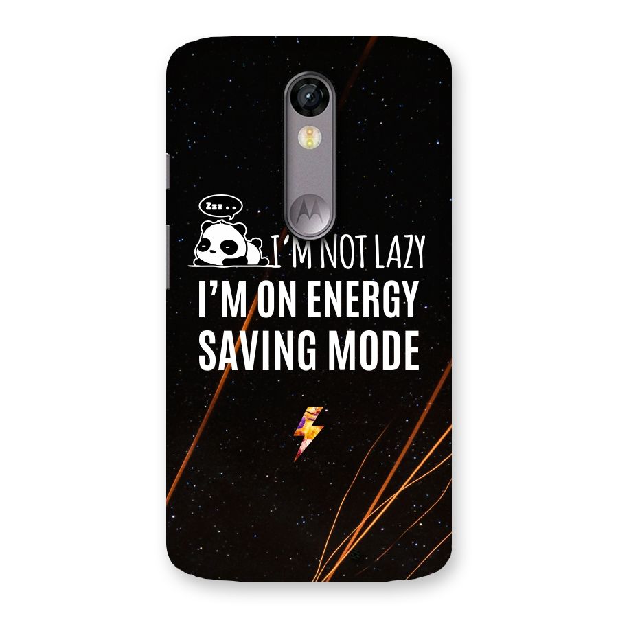 Energy Saving Mode Back Case for Moto X Force