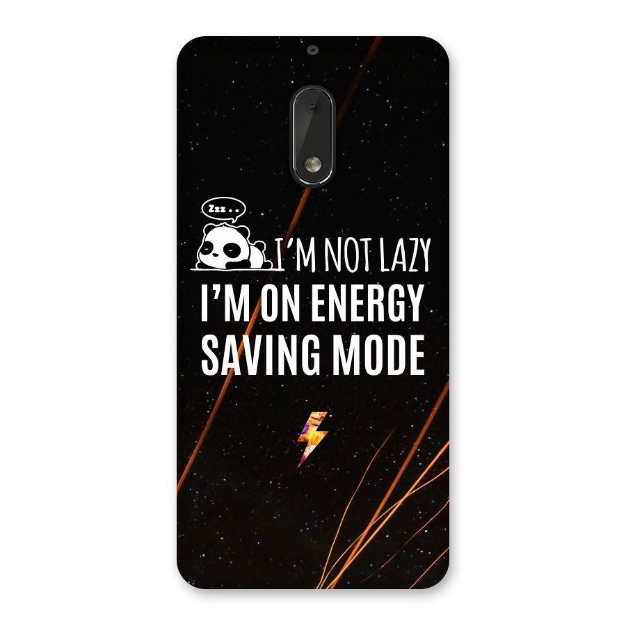 Energy Saving Mode Back Case for Nokia 6
