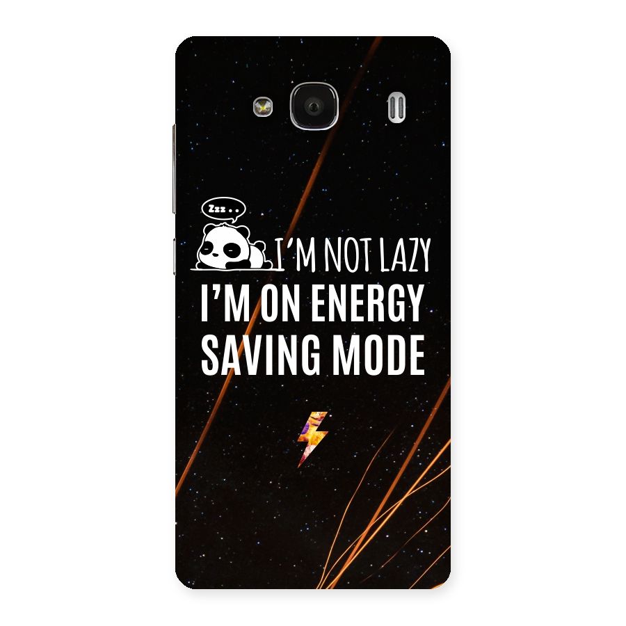 Energy Saving Mode Back Case for Redmi 2s