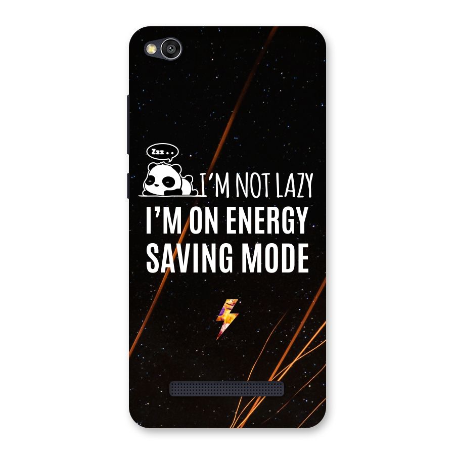 Energy Saving Mode Back Case for Redmi 4A