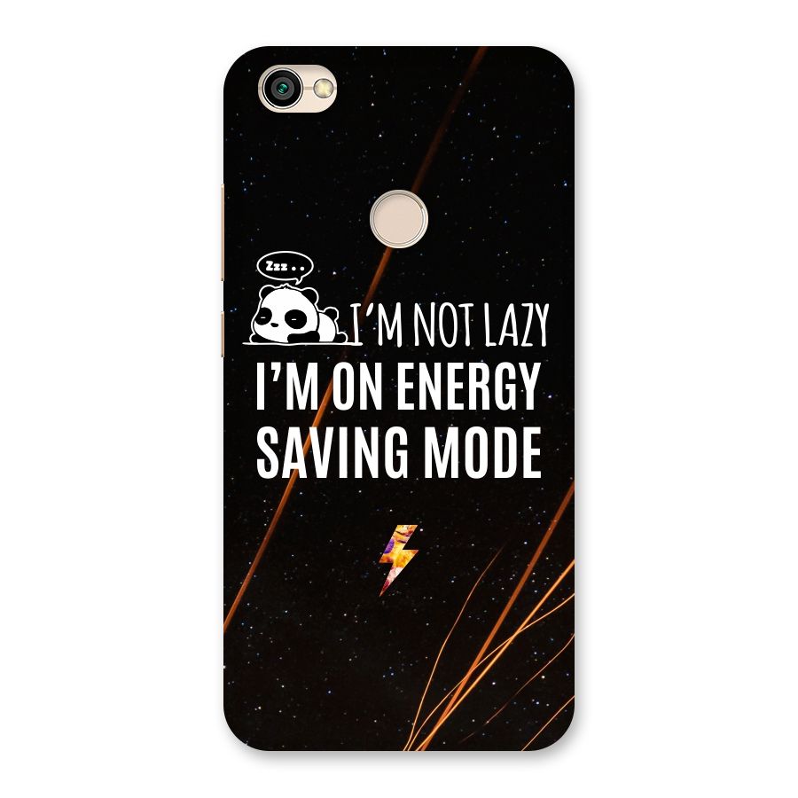 Energy Saving Mode Back Case for Redmi Y1 2017