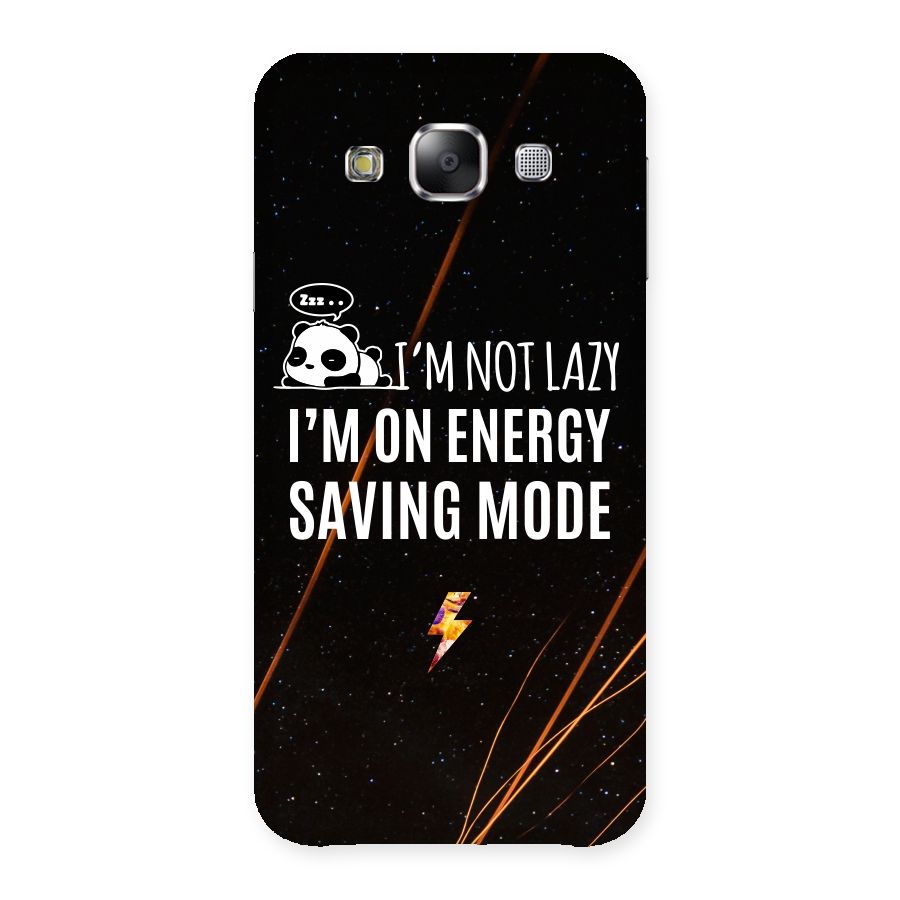 Energy Saving Mode Back Case for Samsung Galaxy E5