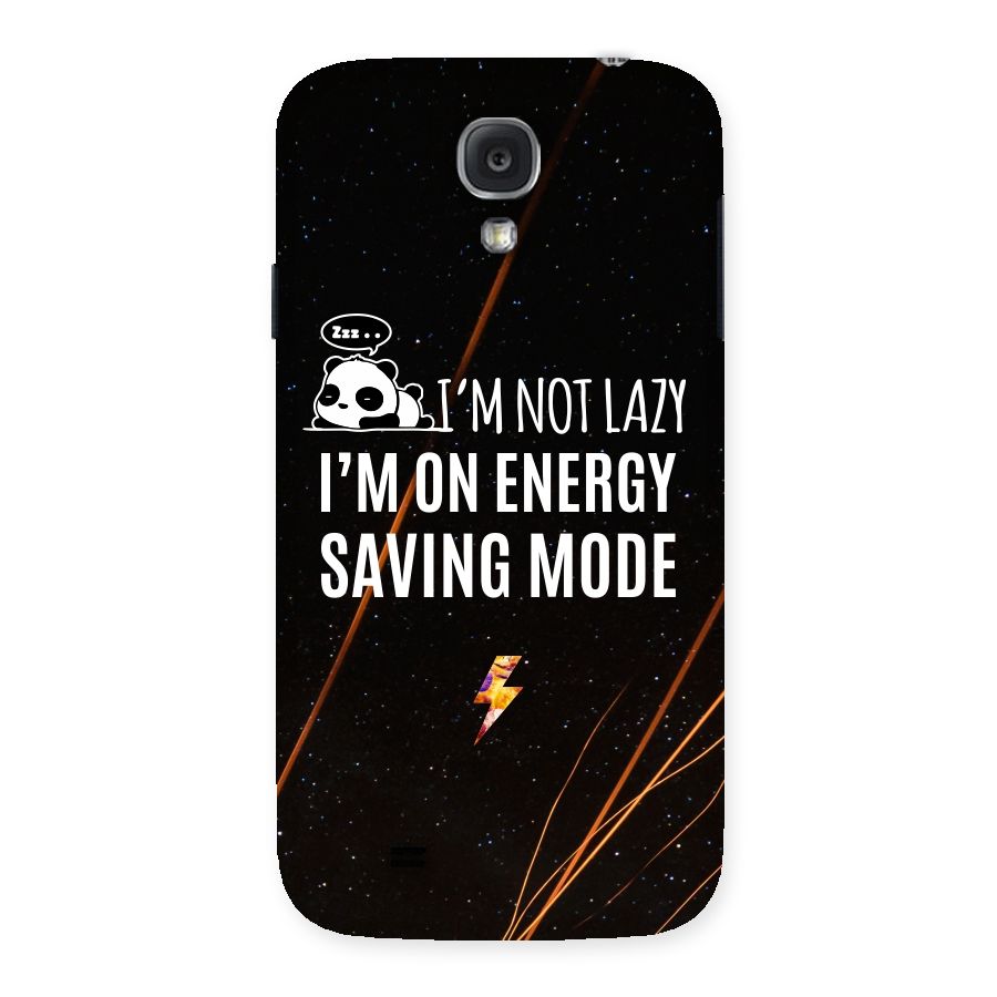 Energy Saving Mode Back Case for Samsung Galaxy S4