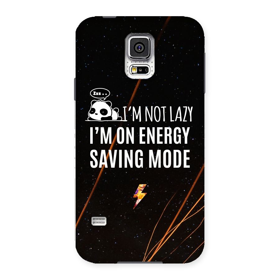Energy Saving Mode Back Case for Samsung Galaxy S5