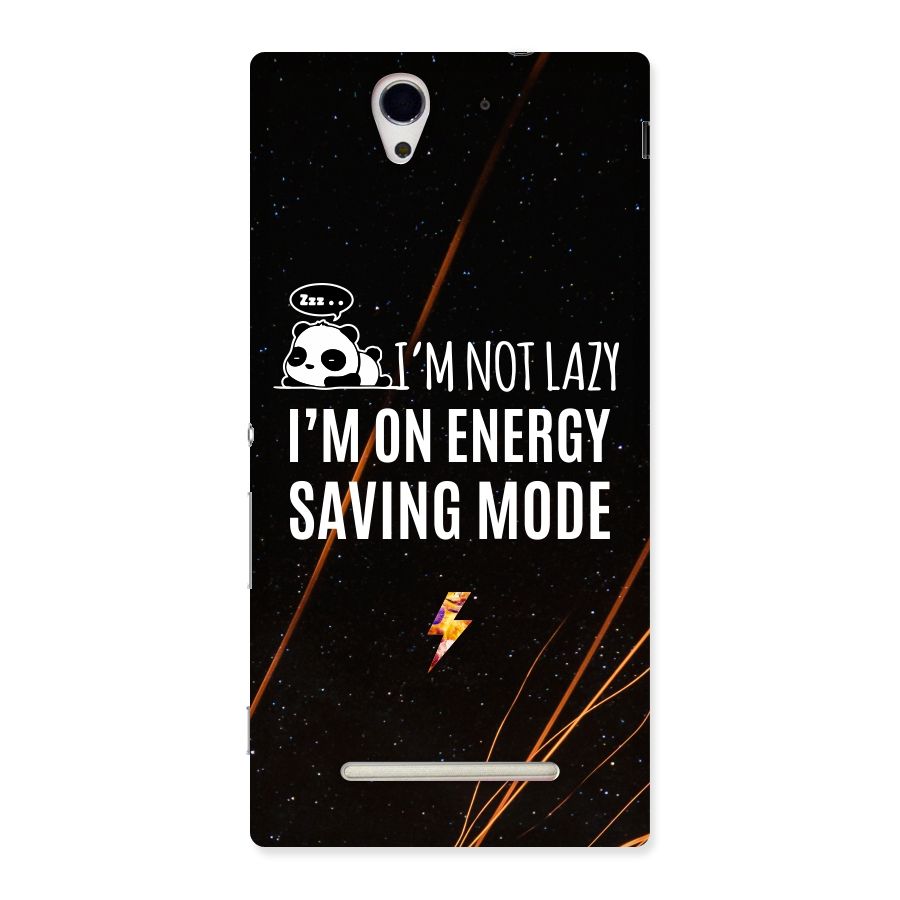 Energy Saving Mode Back Case for Sony Xperia C3