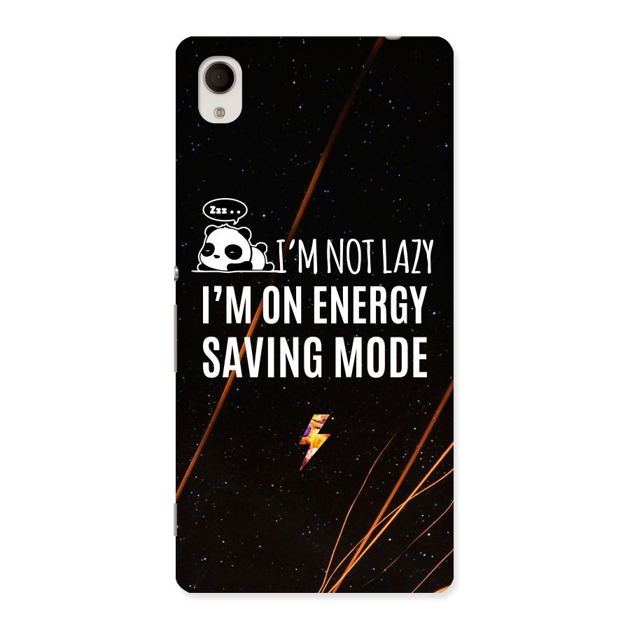 Energy Saving Mode Back Case for Sony Xperia M4