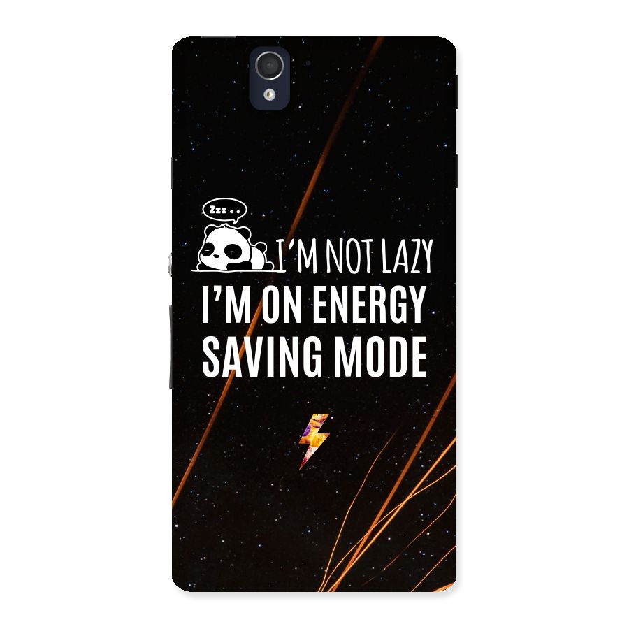Energy Saving Mode Back Case for Sony Xperia Z