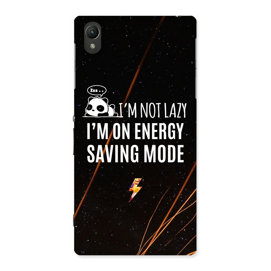Energy Saving Mode Back Case for Sony Xperia Z1