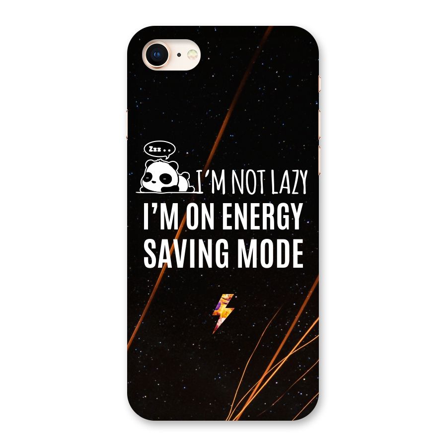 Energy Saving Mode Back Case for iPhone 8
