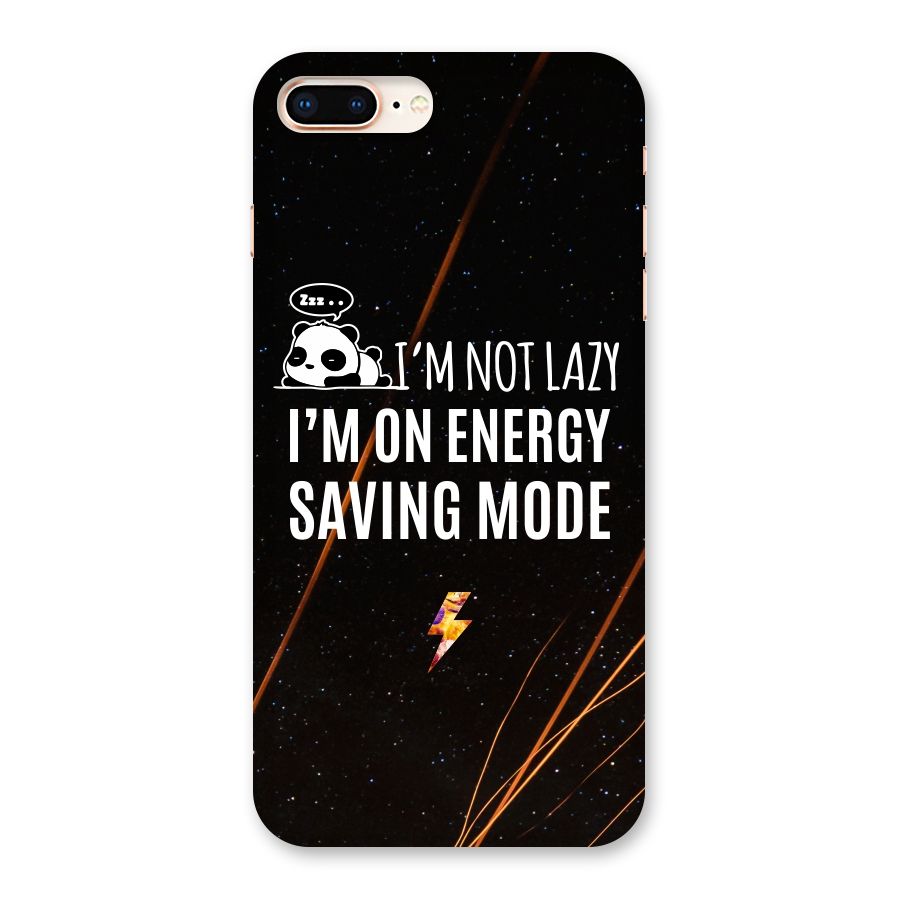Energy Saving Mode Back Case for iPhone 8 Plus