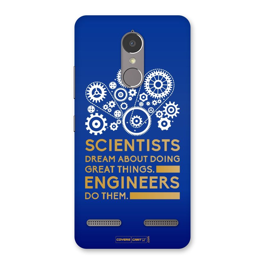 Engineer Back Case for Lenovo K6