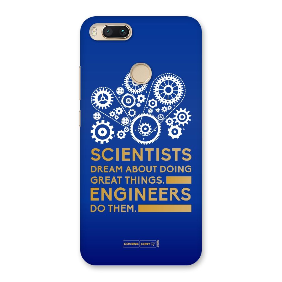 Engineer Back Case for Mi A1