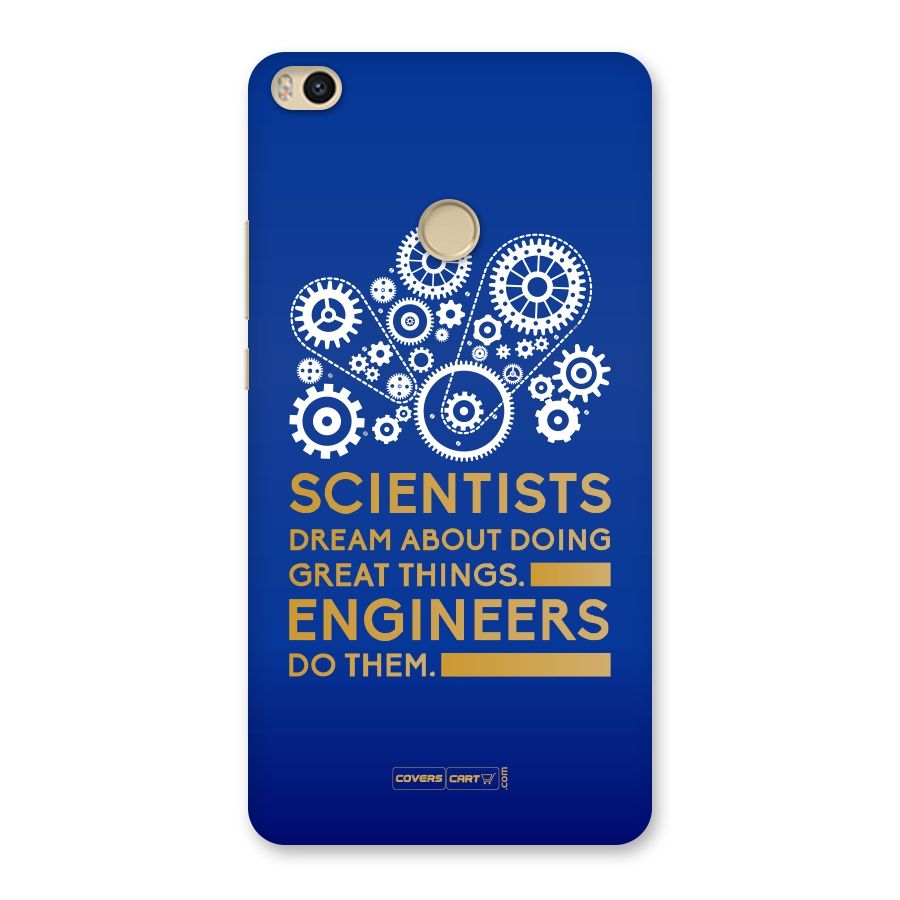 Engineer Back Case for Mi Max 2