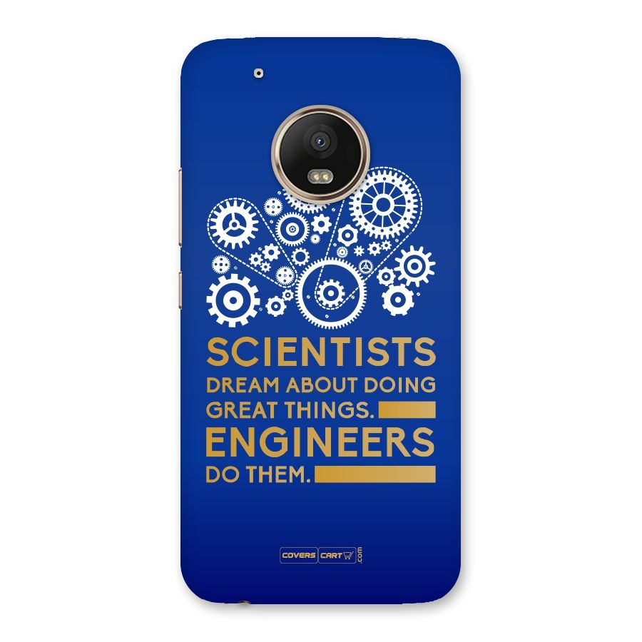 Engineer Back Case for Moto G5 Plus