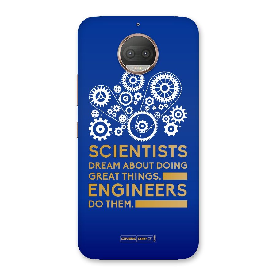 Engineer Back Case for Moto G5s Plus