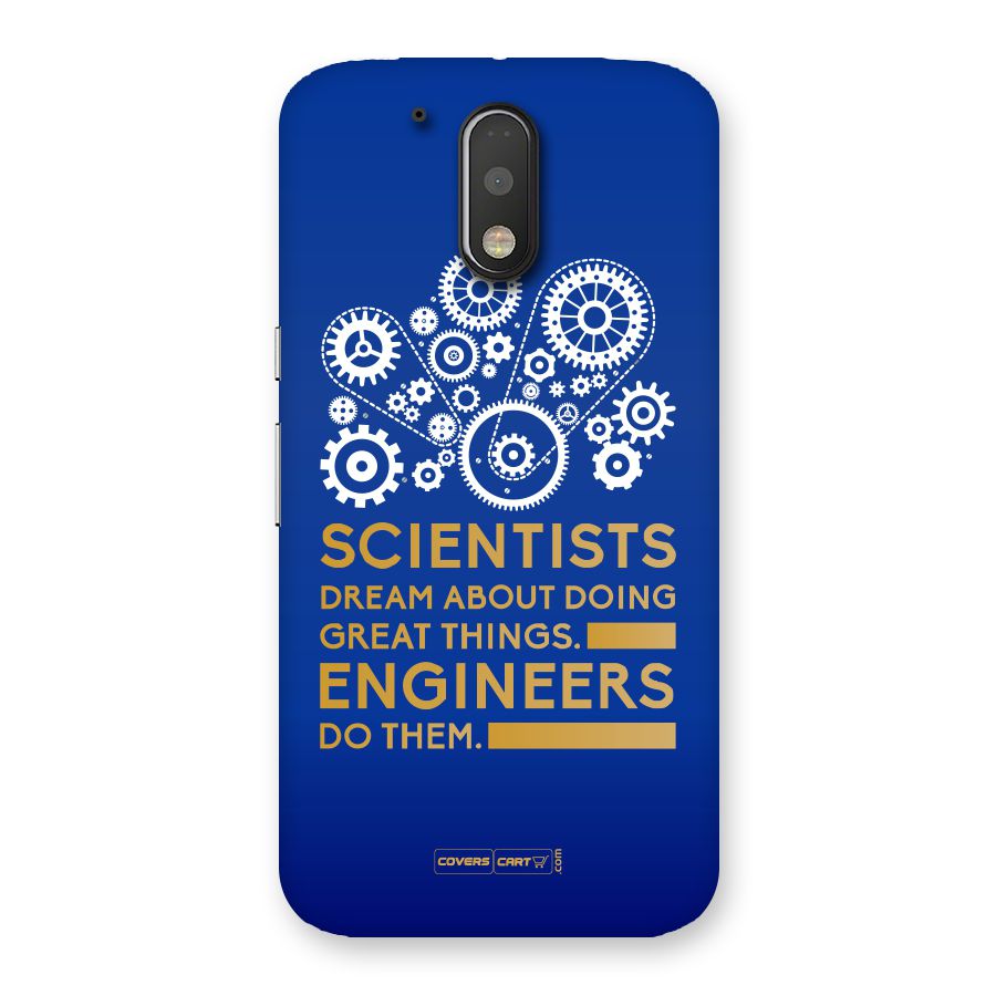 Engineer Back Case for Motorola Moto G4