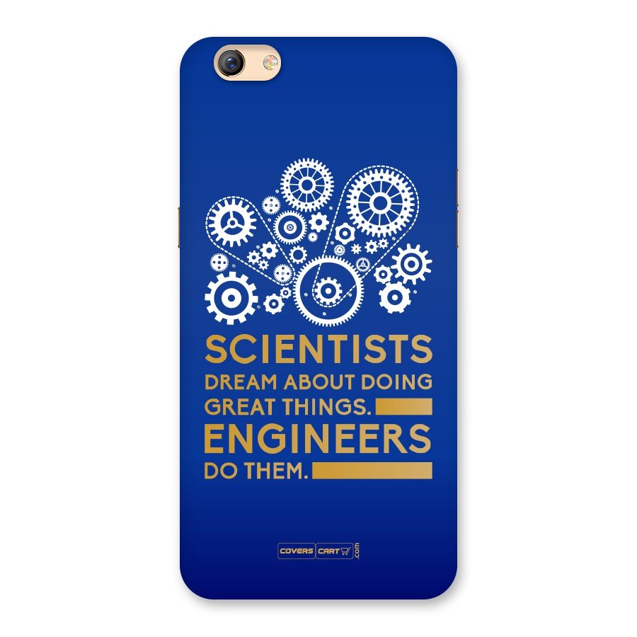 Engineer Back Case for Oppo F3 Plus