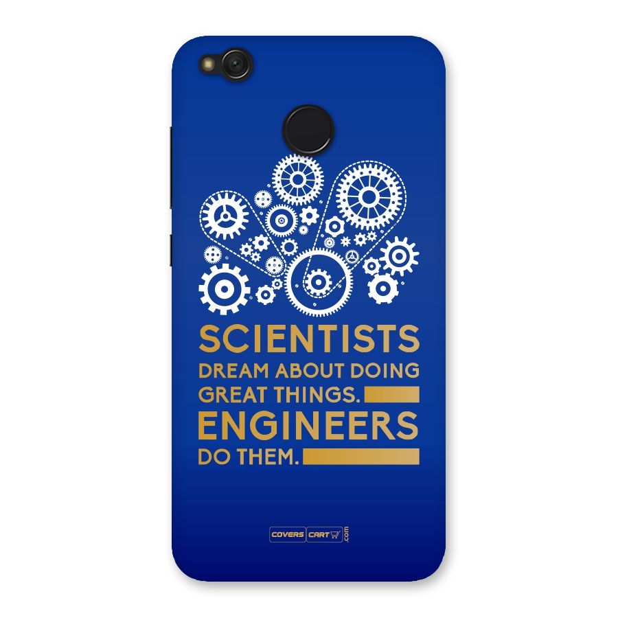 Engineer Back Case for Redmi 4