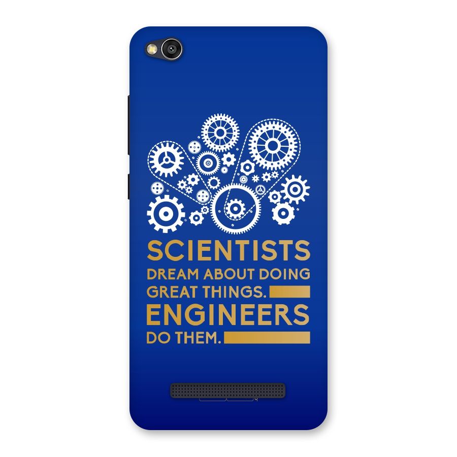 Engineer Back Case for Redmi 4A