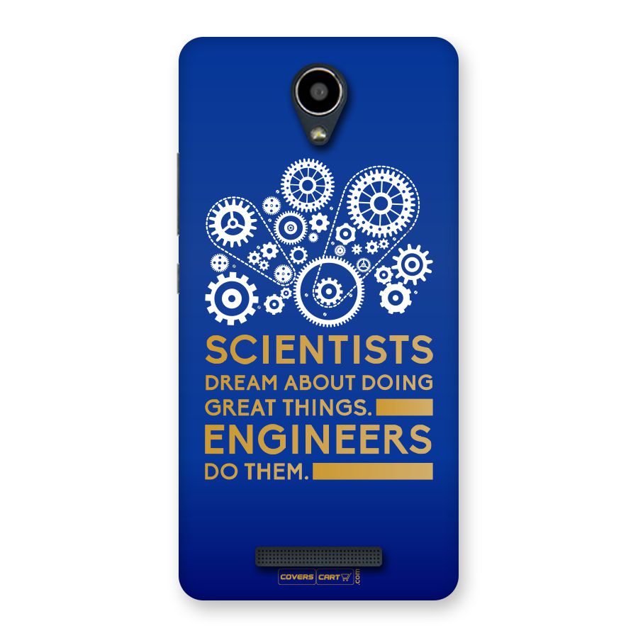 Engineer Back Case for Redmi Note 2