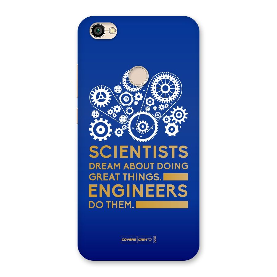 Engineer Back Case for Redmi Y1 2017