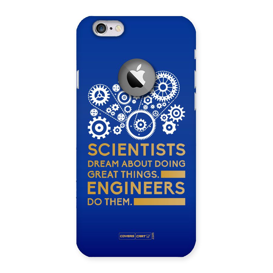 Engineer Back Case for iPhone 6 Logo Cut