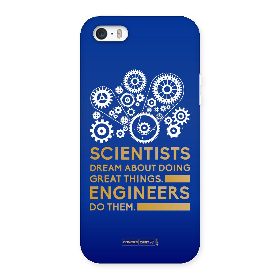 Engineer Back Case for iPhone SE