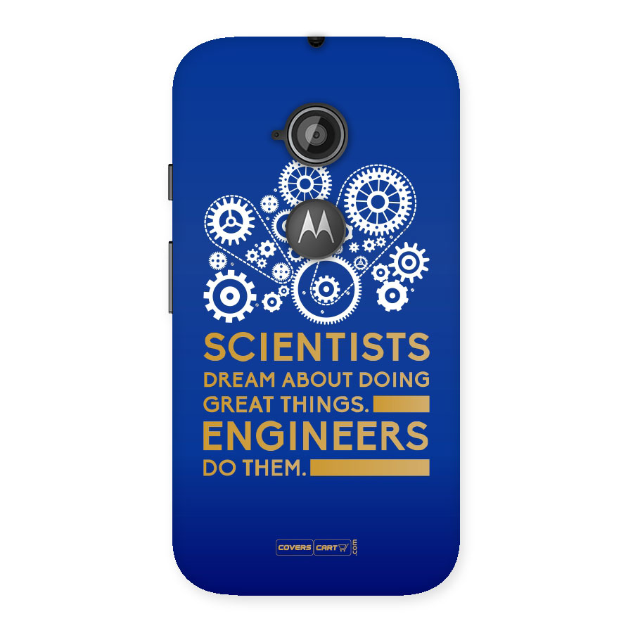 Engineer Back Case for Moto E 2nd Gen