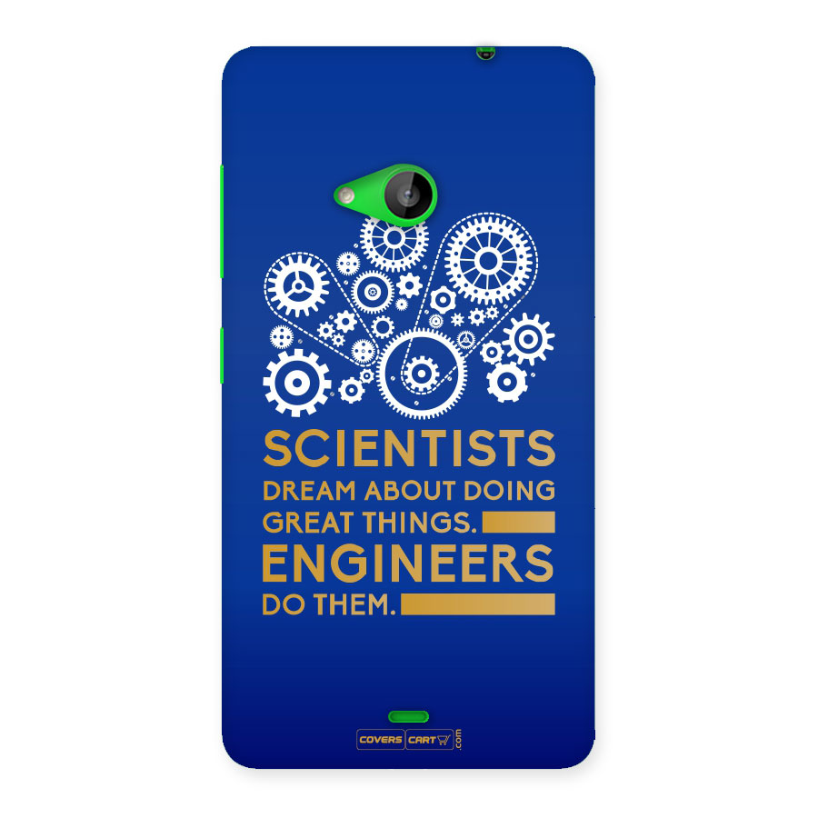 Engineer Back Case for Lumia 535