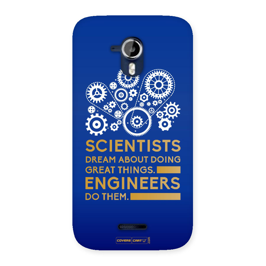 Engineer Back Case for Micromax Canvas Magnus A117