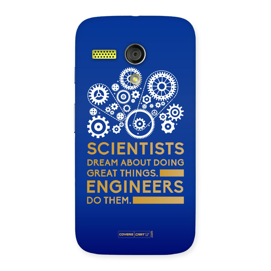 Engineer Back Case for Moto G