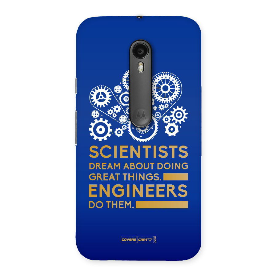 Engineer Back Case for Moto G3