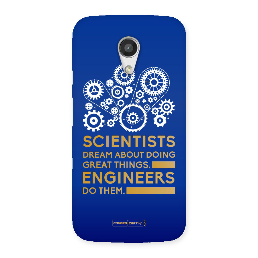 Engineer Back Case for Moto G 2nd Gen