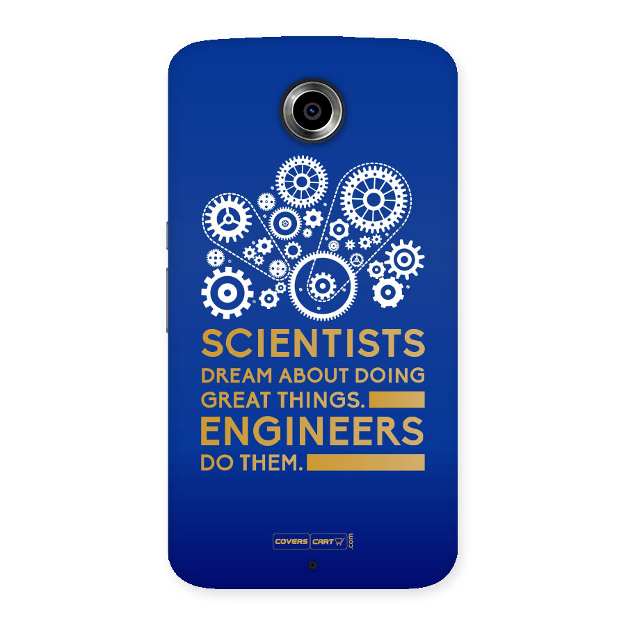 Engineer Back Case for Nexus 6