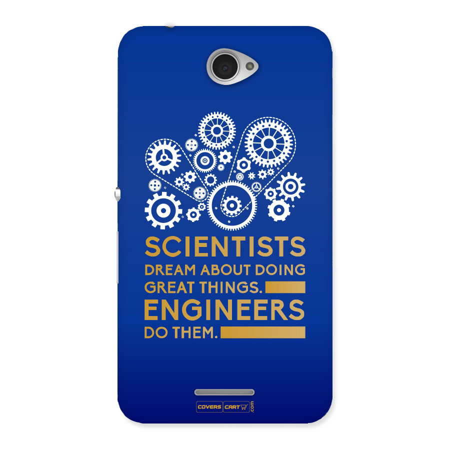 Engineer Back Case for Sony Xperia E4