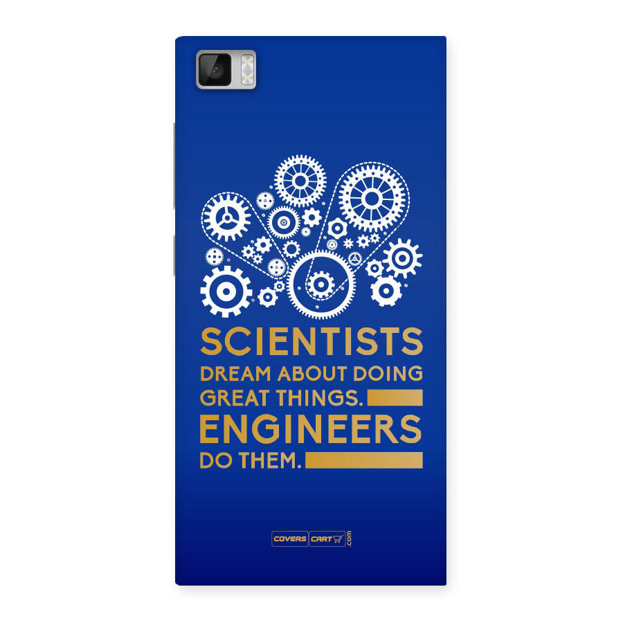 Engineer Back Case for Xiaomi Mi3
