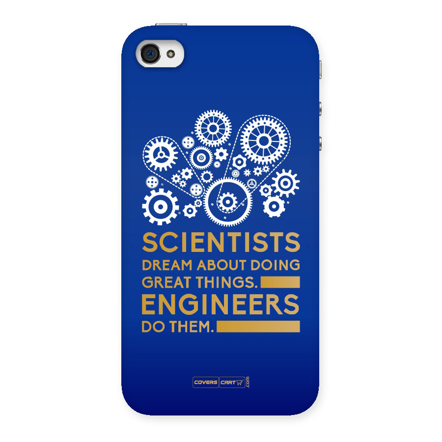 Engineer Back Case for iPhone 4 4s