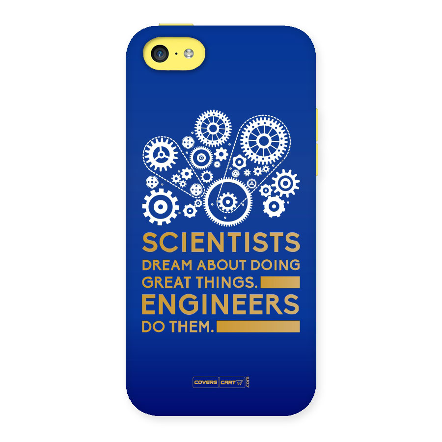 Engineer Back Case for iPhone 5C